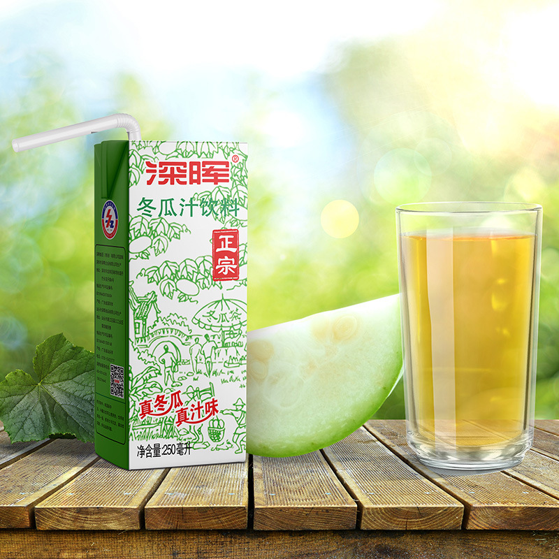 Shenhui winter melon juice drink full box 250ml*24 boxed winter melon tea old brand summer thirst quenching drink special wholesale