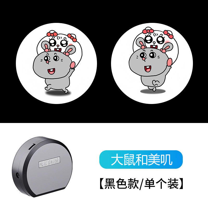 Bicicleta DE LOS NIÑOS lámpara de proyección eléctrica atmósfera dinámica luz noche montar motocicleta Skateboard equilibrio coche dibujos animados luz de advertencia