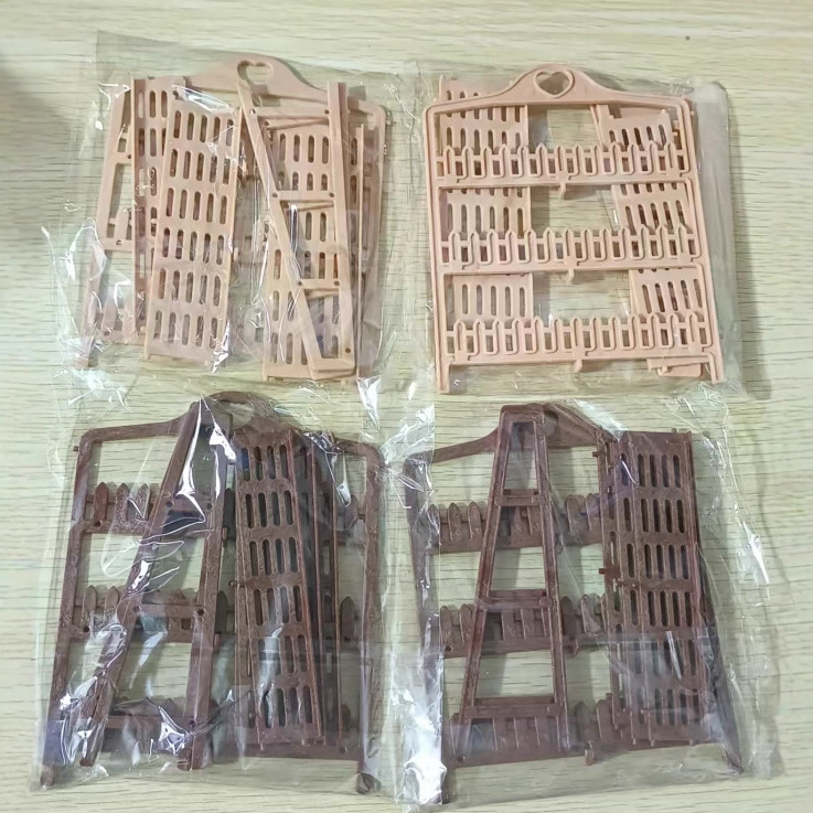 微缩娃娃屋迷你小花架书架酒架塑料超市模型货架过家家玩具小摆件|undefined