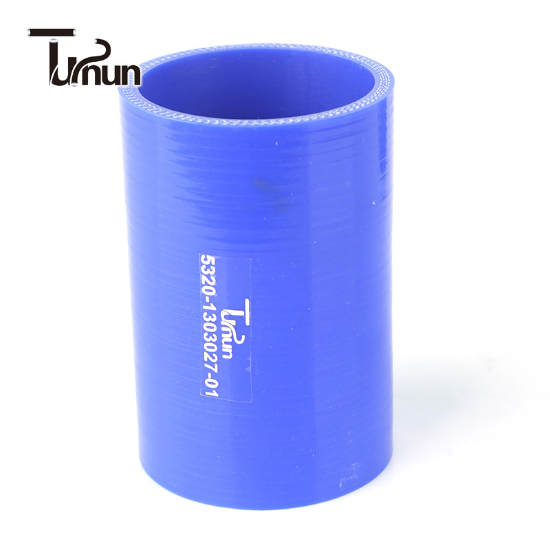 厂家直销大口径短直硅胶管聚酯布夹层涡轮增压器硅胶管