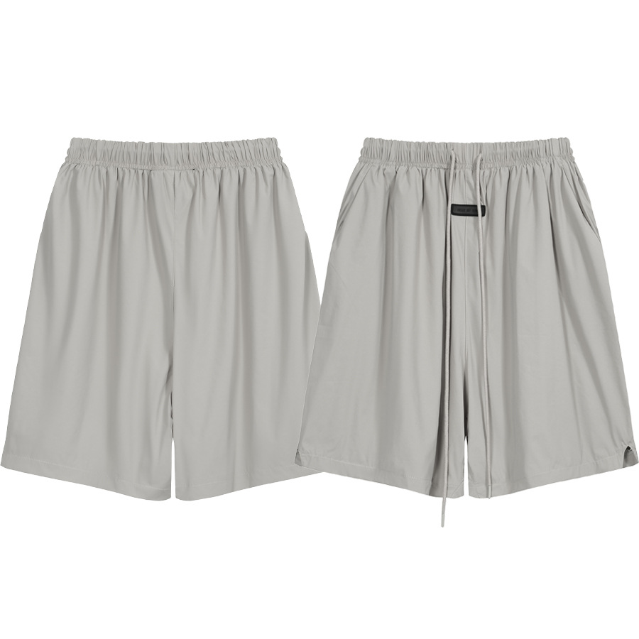 FEAR OF GOD ESSENTIALS Pantalones cortos casuales de verano de doble capa de nylon