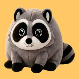 跨境新品jimothy plush 吉莫西小浣熊毛绒公仔玩偶