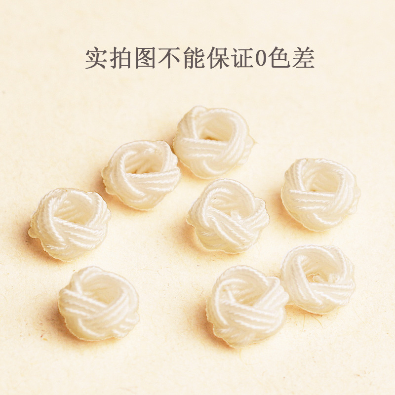 8mm3 capa piña nudo hebilla hecho a mano nudo botón nudo pulsera colgante joyería material flor nudo chino nudo accesorios al por mayor