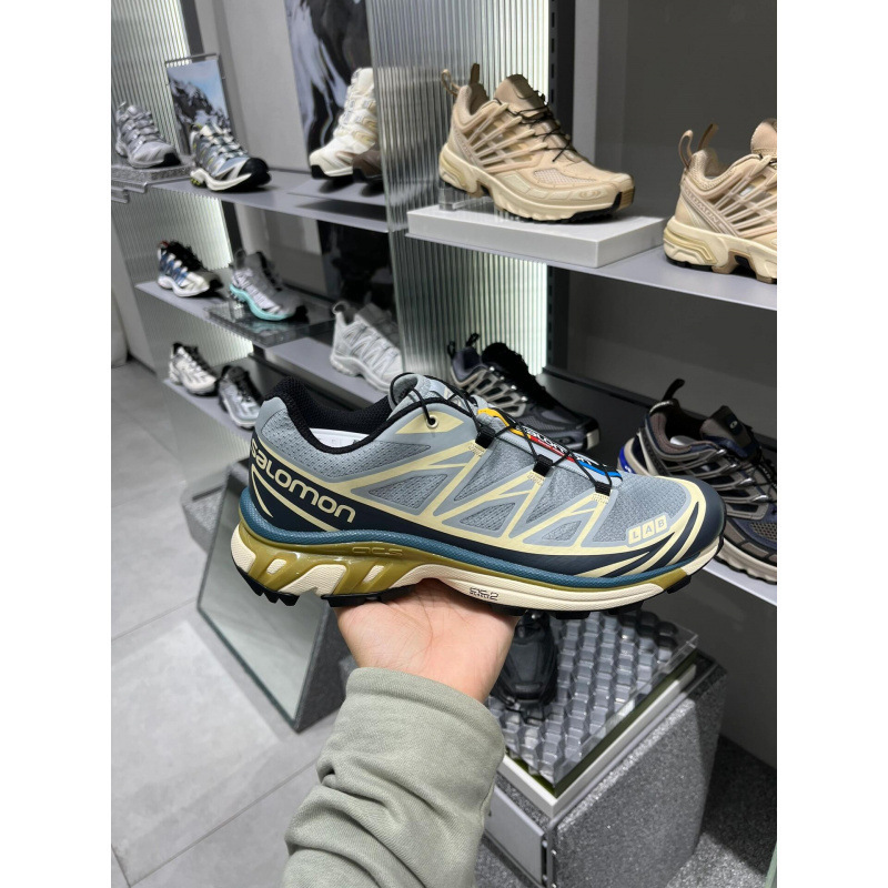 高端Salomon萨洛蒙XT- 6新款男女户外机能运动登山休闲百搭跑步鞋|undefined