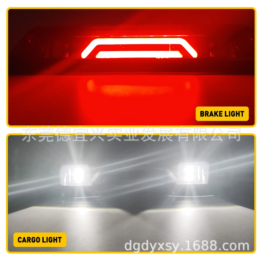 Suitable for Ford F150 High-Mounted Brake Light Led Tail Light Reversing Light 09-14 Models Rear Brake Light