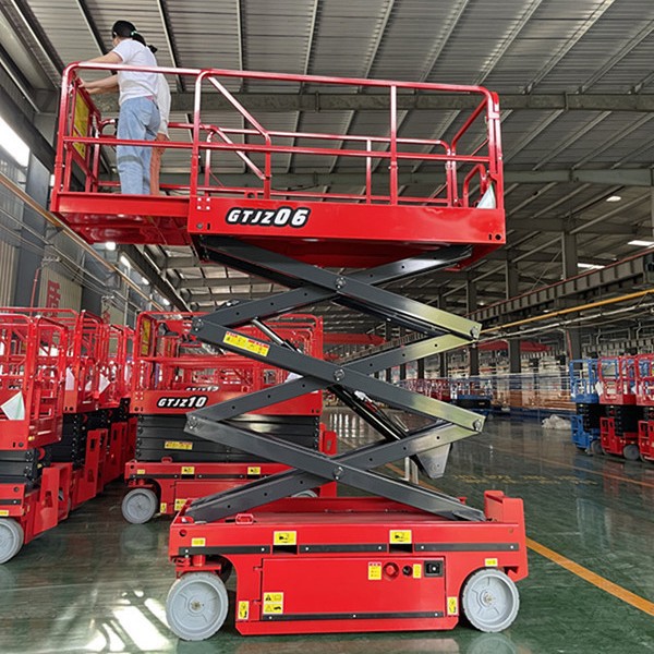 360 ° Rotating Articulated Arm Lift, High-Altitude Work Lift Platform, Articulated Arm Vehicle, Self-Propelled Articulated Arm Lift