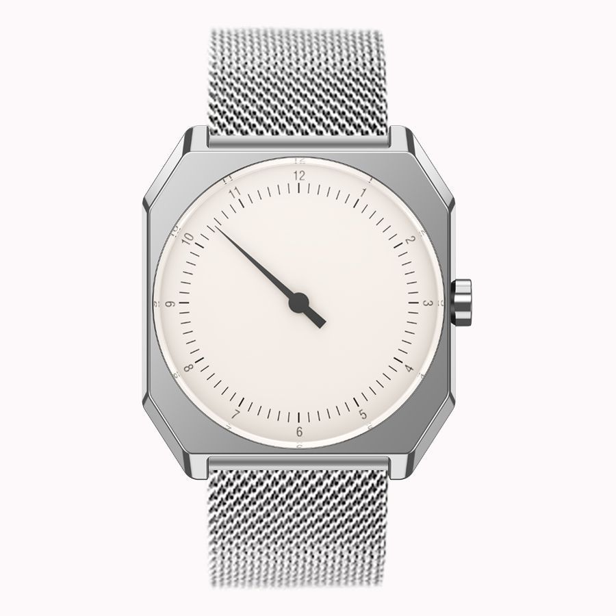 Fashionable Retro Quartz Watch For Men With Protein Leather Strap_voghion.com