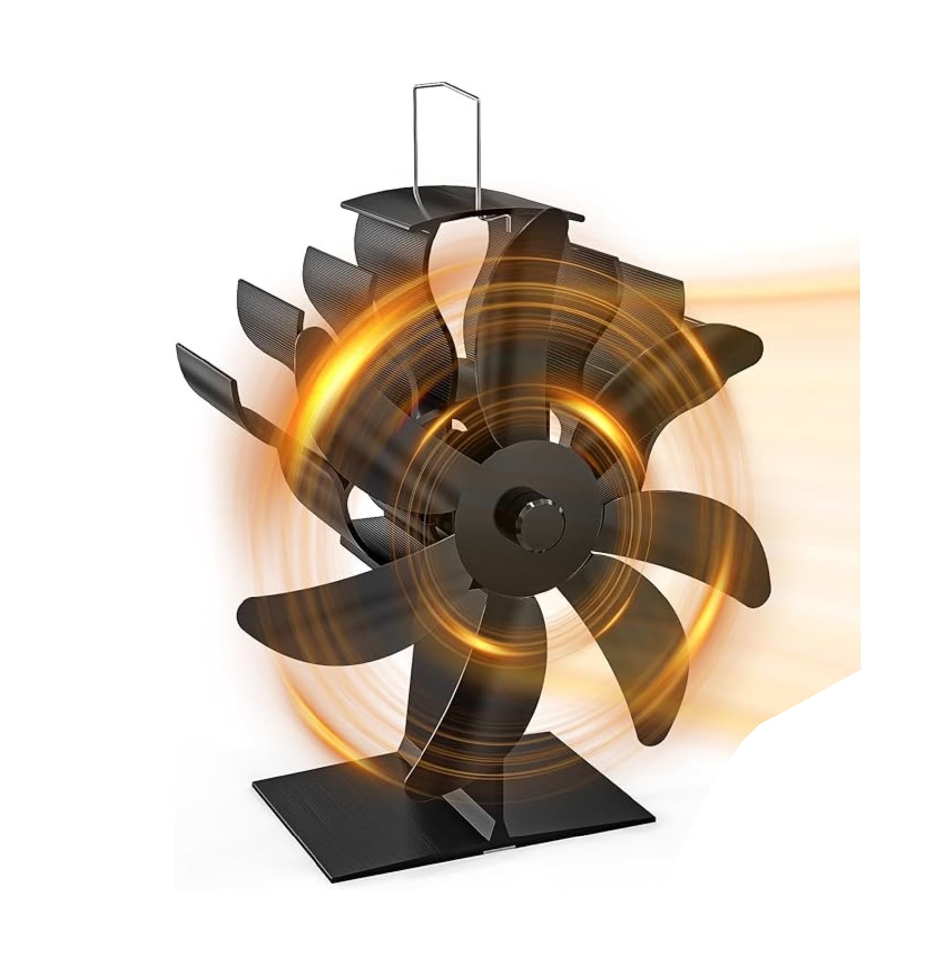 源头工厂批发炉灶风扇多款式大风量热能风扇冬季取暖真火壁炉风扇