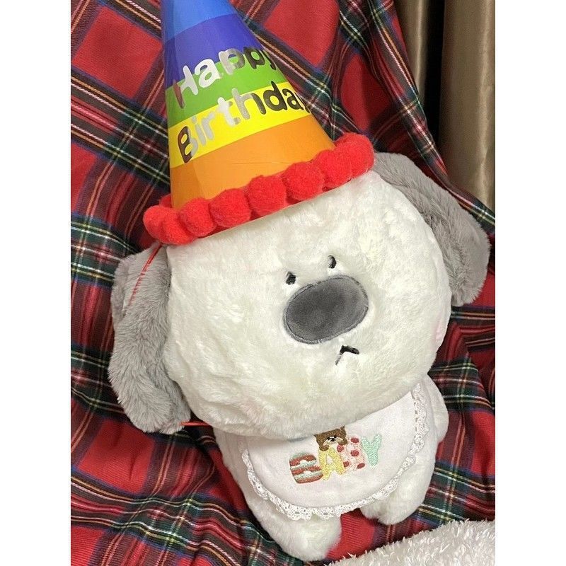 超萌大鼻狗毛绒玩具憨憨狗公仔创意玩偶抱枕布娃娃送男女生日礼物|undefined
