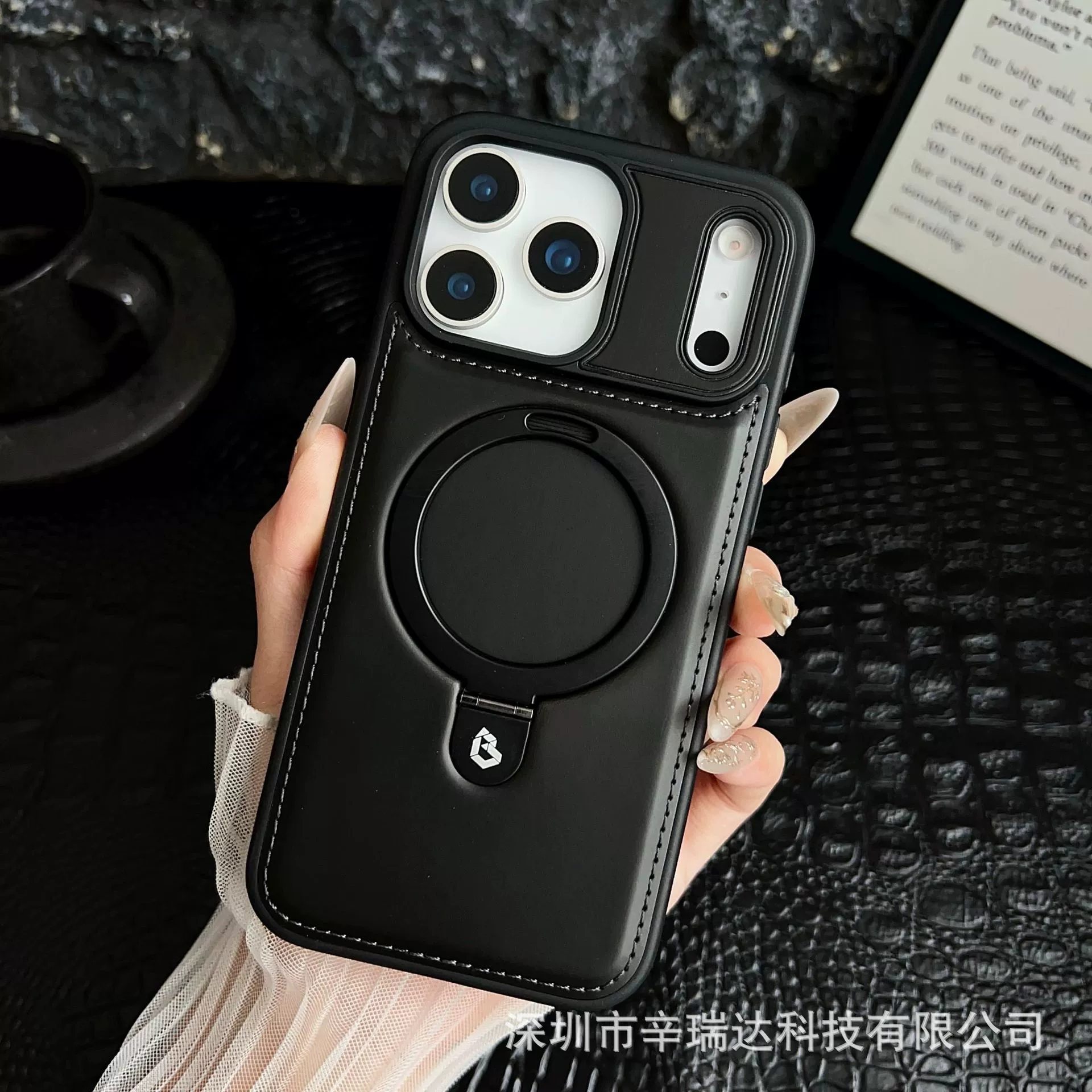 Яблоко, совместимо с iPhone 17, трубка, чехол высокого класса, защитный кейс, 17promax, деловой вариант, iPhone, защита от падения