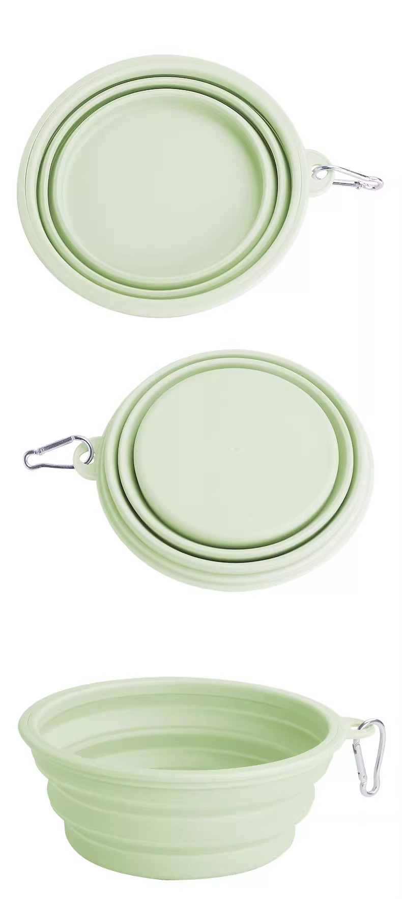 Gamelle pliable pour chien et chat bol de voyage en silicone_voghion.com