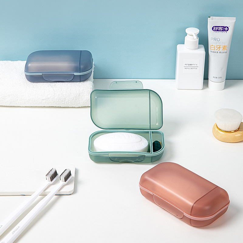 Soap holder for traveling, handheld universal storage system