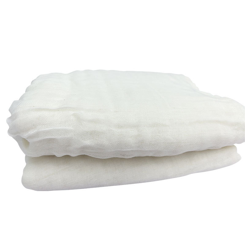 Gaza de algodón de una sola capa de envoltura de tela de algodón, colcha de un solo material para hacer cortinas, bolsas, almohadas, algodón poliéster