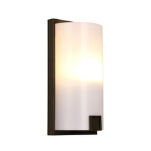 跨境爆款北欧现代白色亚克力灯罩壁灯陶瓷灯头酒店过道卧室床头