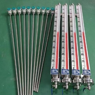 UHZ float level gauge, magnetic flap level gauge temperature measurement