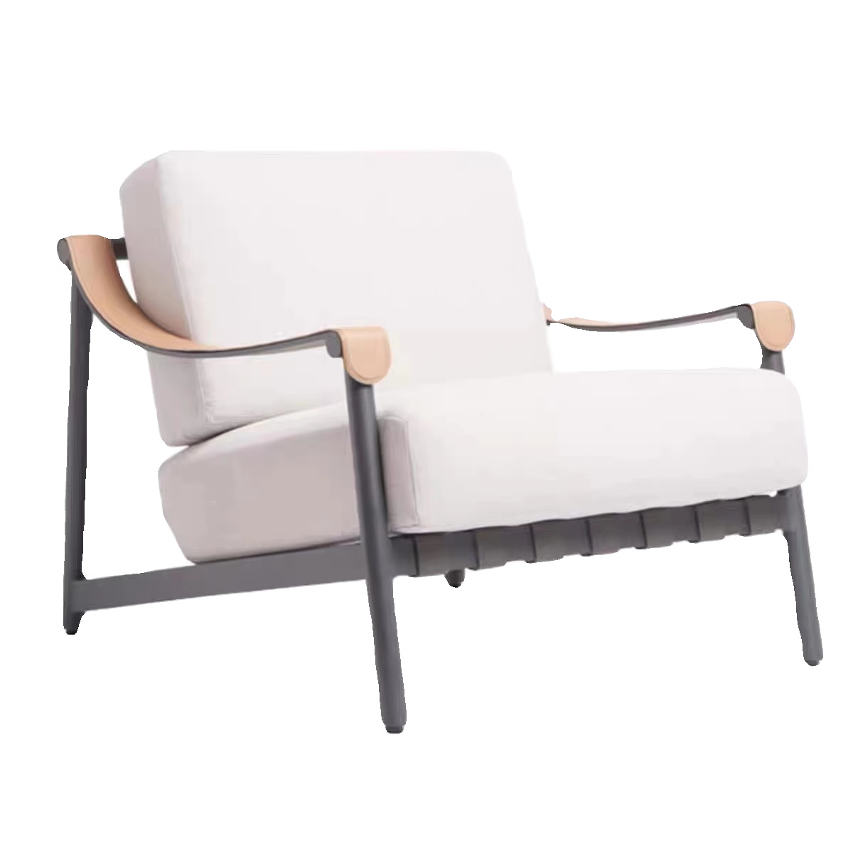 Diseñador combinación de sofá al aire libre villa patio al aire libre jardín ocio silla de mimbre modelo de habitación terraza muebles de mimbre