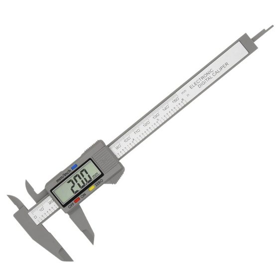 Electronic vernier caliper jewelry Wen play measuring tool factory wholesale caliper digital display carbon caliper 150mm