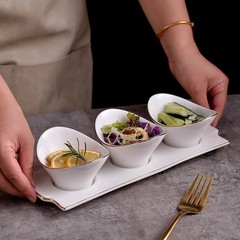 ホテルのおかずは三味の前のおかずの皿の特色をつづり合わせます。