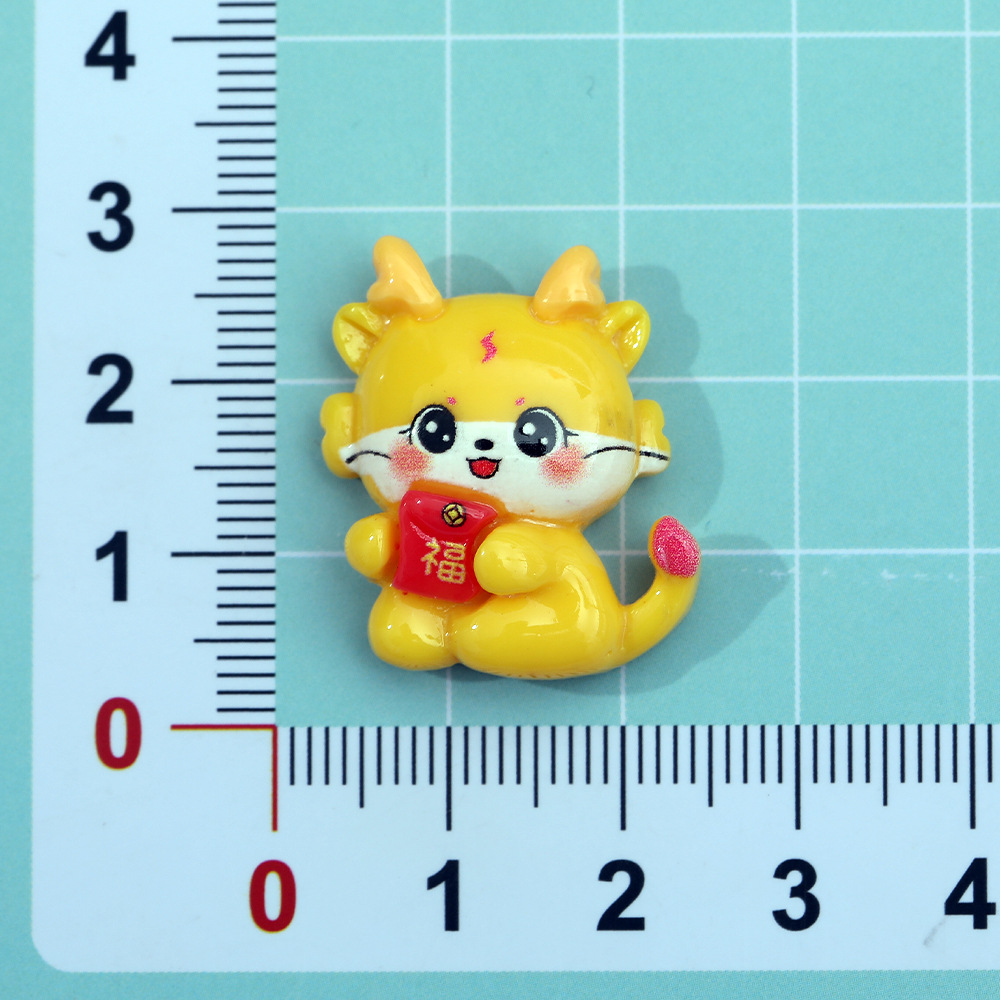 Nuevo multi-color Tyrannosaurus DIY resina accesorios crema pegamento pelo accesorios teléfono móvil Shell agujero zapato hebilla parche adornos al por mayor