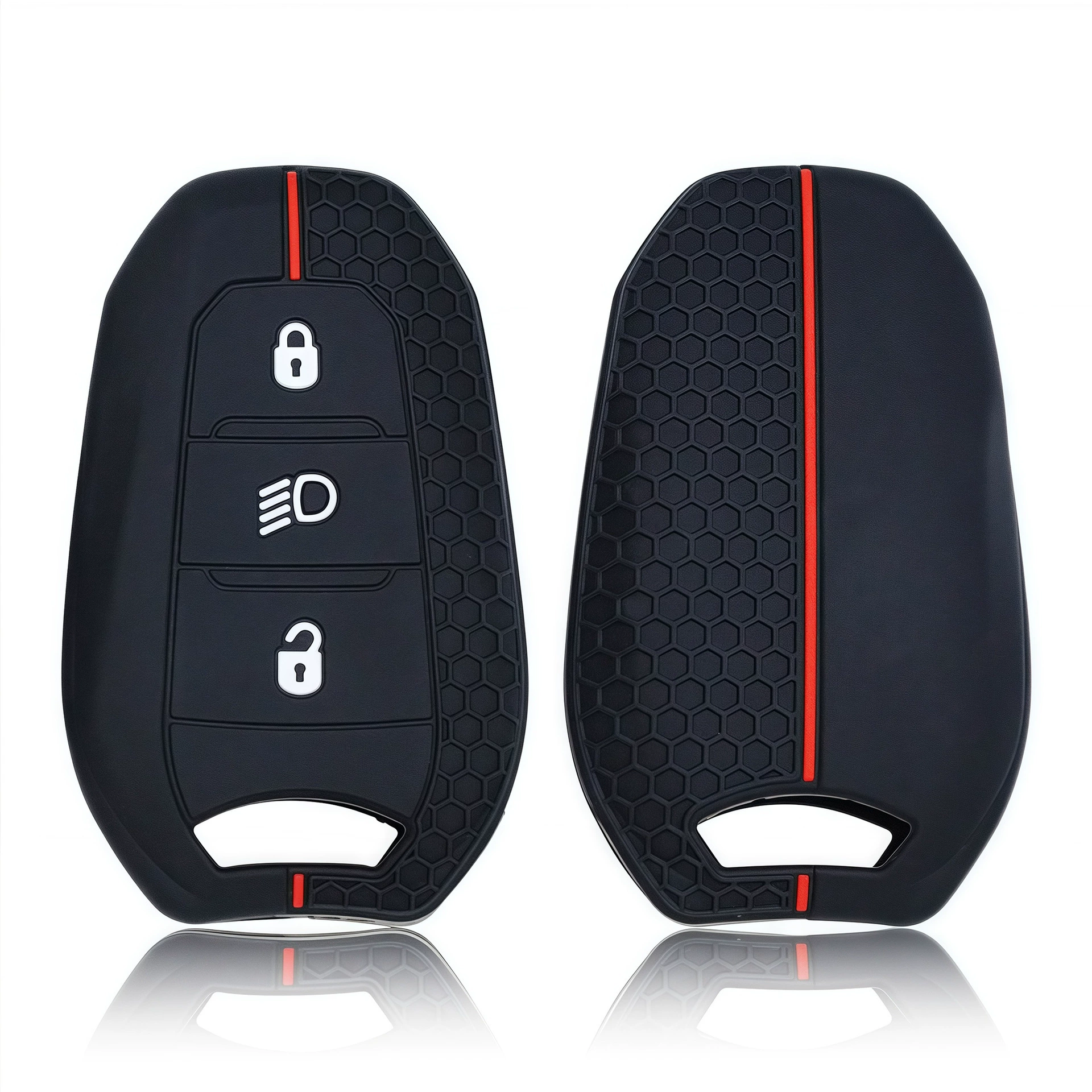 Чехол для ключа Dongfeng Peugeot 4008, подходит для 24 моделей, 50082008508, 408x, силиконовый защитный чехол для пульта дистанционного управления, в наличии