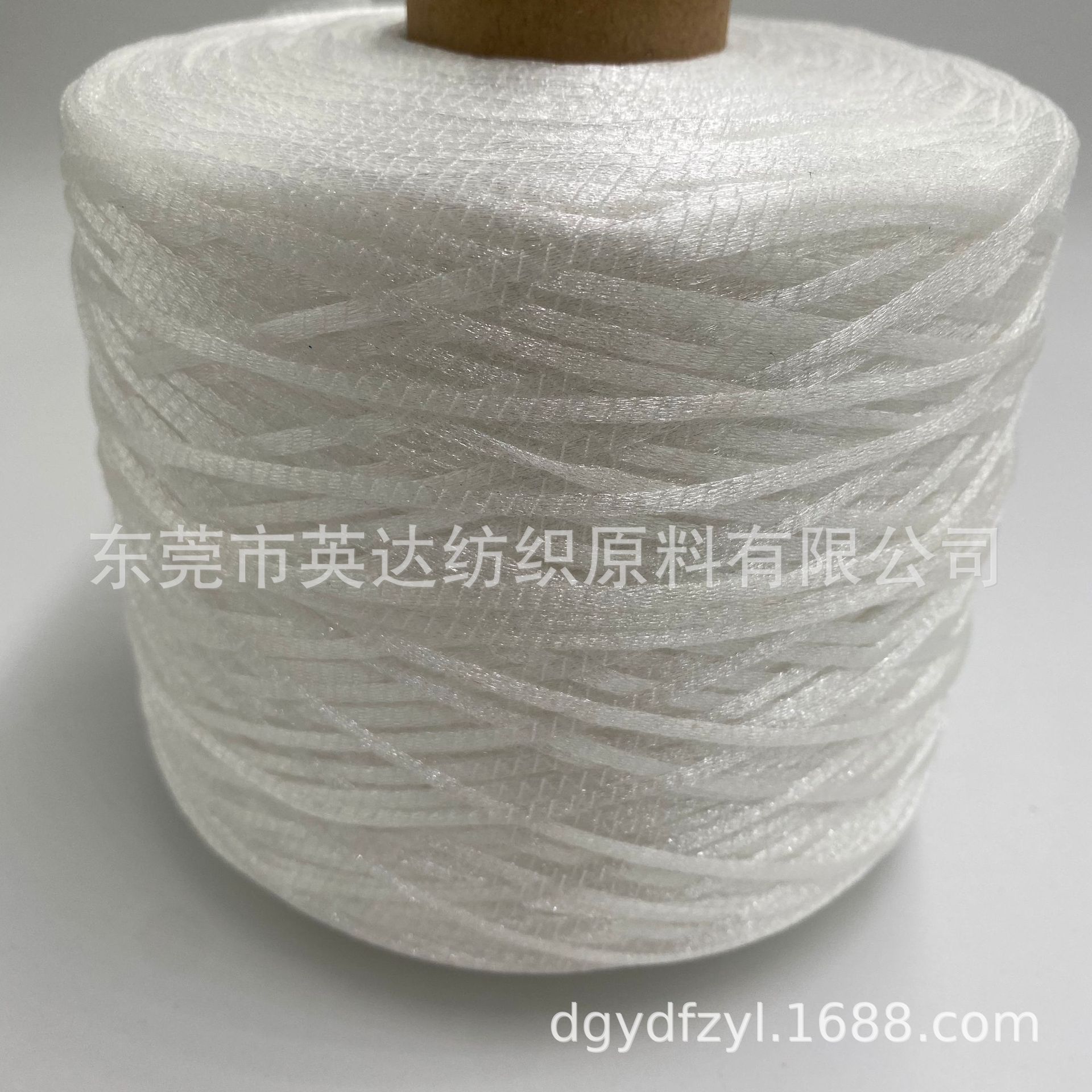 纺织纱线空心带欧根纱花边用线特种纱英达纱线纺织原料金银编织线