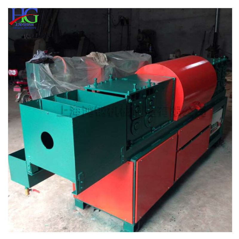 脚手架清理机 建筑施工施用调直设备 钢管调直除锈刷漆一体机