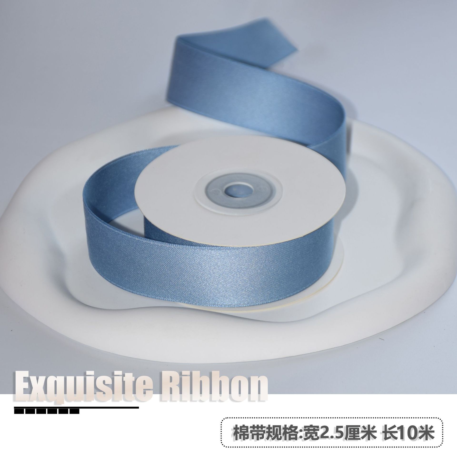 Cinta china del Día de San Valentín, cinta de algodón de poliéster mate de doble cara, lazo DM01, embalaje de flores, accesorios decorativos para ropa