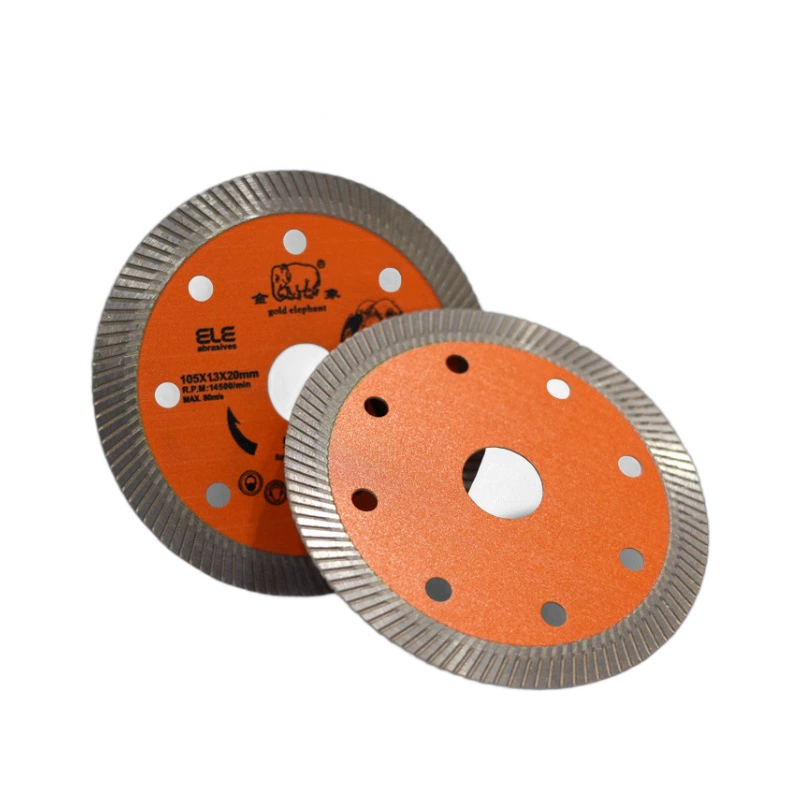 Mikeshmid Diamond Quartz Stone Ultra-thin Fine-tooth Glass-C Ceramic Porcelain Tile Saw Blade for Full Porcelain Stone Panels Direct Factory Supply