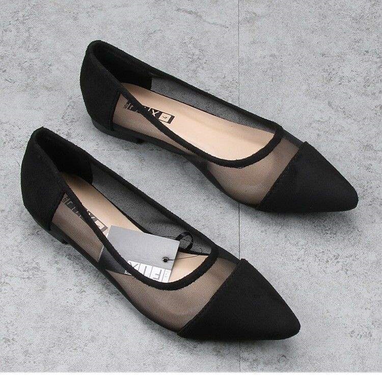 British Single Large Size Women's Shoes, New Style Women's Slip-On Pointed Toe Sexy Flat Work Shoes for Women British Single Large Size Women's Shoes, New Style Women's Slip-On Pointed Toe Sexy Flat Work Shoes for Women