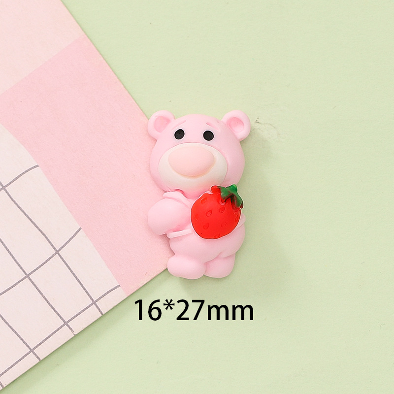 핑크 딸기 곰