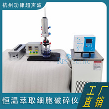 超声波恒温萃取细胞破碎仪 超音波纳米材料乳化分散器破碎机 直销