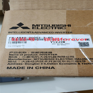 "Mitsubishi" FR-E740-1.5KW-CHT Japan Mitsubishi inverter FR-A840-00052-2-60