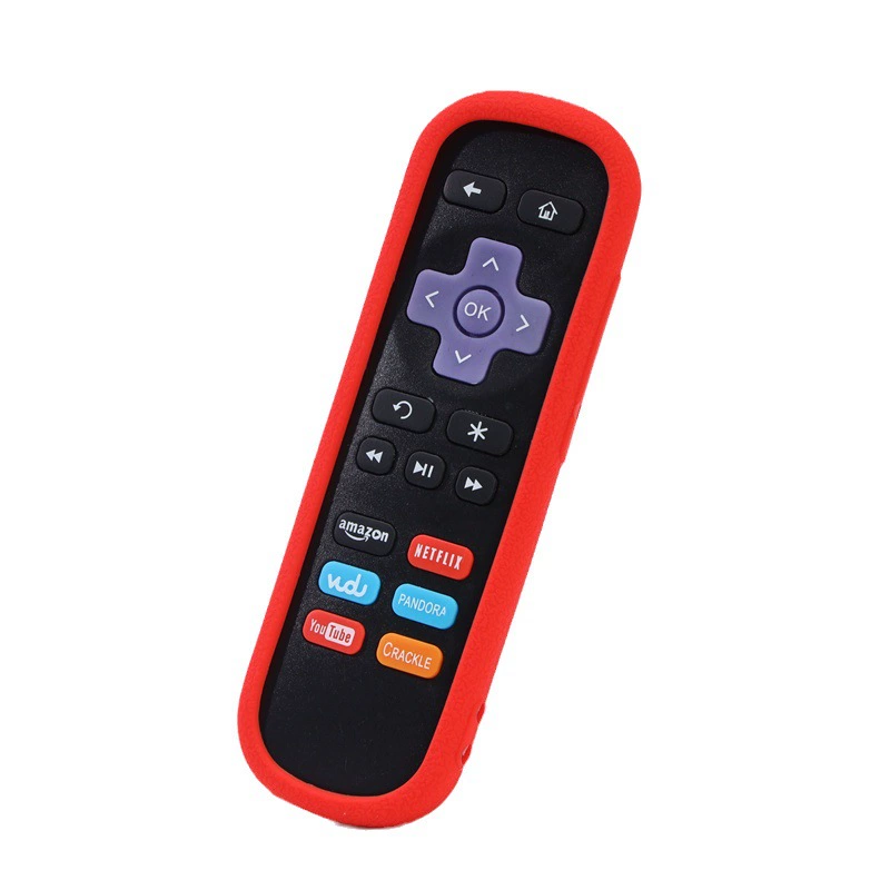 Universal silicone remote control, rainbow protective case, increased thickness, fall protection