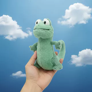 跨境新品lizard Tom绿色蜥蜴仿真动漫游戏周边毛绒玩具公仔玩偶
