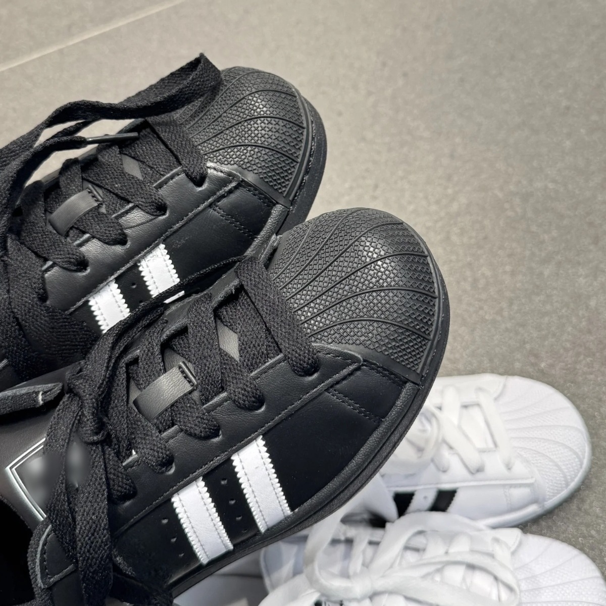 莆田鞋 Gold label shell toe Superstar XLG thick-soled Adidas sneakers thin-soled men's and women's sports and casual shoes
