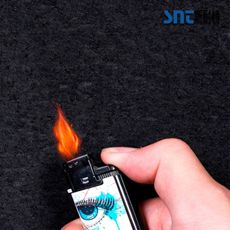 Starite black polyurethane rubber sound insulation pad manufacturer's shocking pad 5 thick composite material reducing vibration and sound insulation board