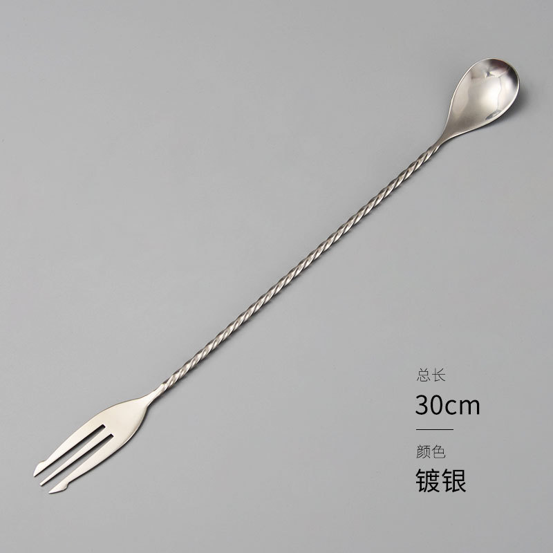 304 trigraphine spoon silver-30cm