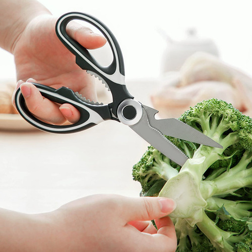 Kitchen scissors Kitchen scissors Chicken bone scissors Strong bone scissors Barbecue scissors Multifunctional scissors Panda complementary food scissors