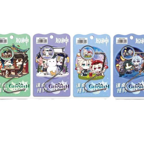 Student cartoon school bag hook desktop detachable mobile bag artifact primary school student bag desk hook