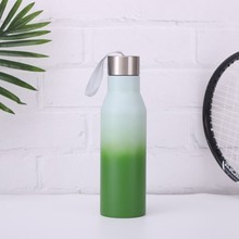 塑料手提杯 夏日冷水杯 单层 塑料运动水壶 自行车杯子
