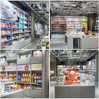 商场定制货架商品多层陈列架玩具展示架化妆品母婴精品潮玩展示柜