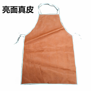 Welding apron cowhide welder welding labor protection leather wear-resistant high temperature resistant anti-scald anti-oil flame retardant heat insulation fireproof flower