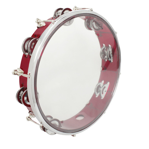 Orff percussion instrument self-tuning hand tambourine children's enlightenment education hand drum band playing tambourine