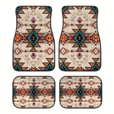 Avtomobil döşəmə paspasları, car floor mats, dirt-resistant, wear-resistant - 1-138-pattern-20-3344cmtwo-piece-set