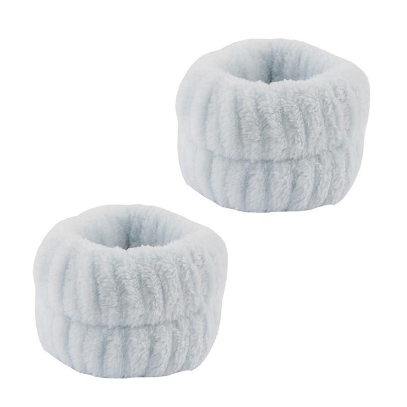 Transfronterizo coreano coral vellón deportes banda de pelo lavado impermeable color sólido absorbente lavado facial artefacto correa de muñeca traje de mujer