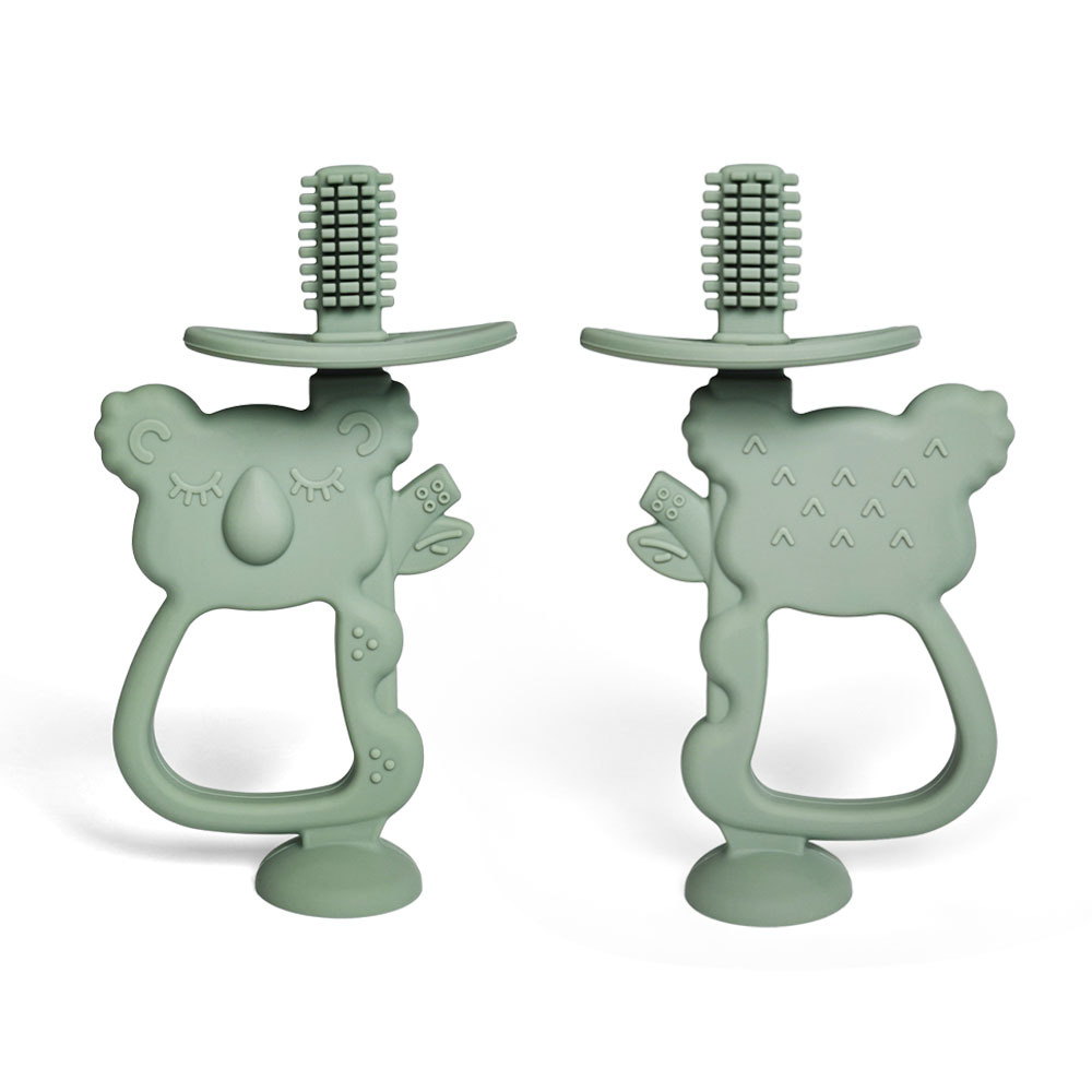 Baby Anti-eating Cartoon Koala Teeth Gum Baby Baby Silicone Toothbrush Food Grade Molar Koala Teeth Gum