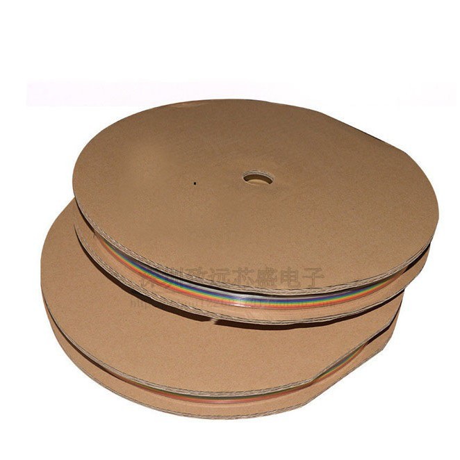 1.27彩排线 2651 FC扁平彩虹排线7股0.127线芯正标8P-64P