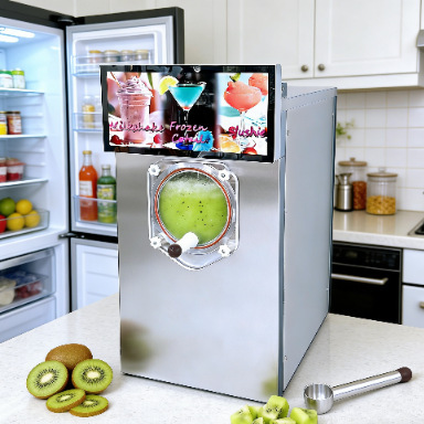 Commercial Snow Melting Machine 12L+11L Large Capacity Bar Ice Cream Smoothie Machine Countertop Cocktail Milkshake Cold Drink Machine