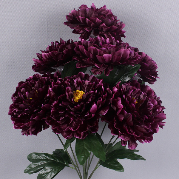 Simulation peony bouquet 9 heads of big peony 70 cm decorative…