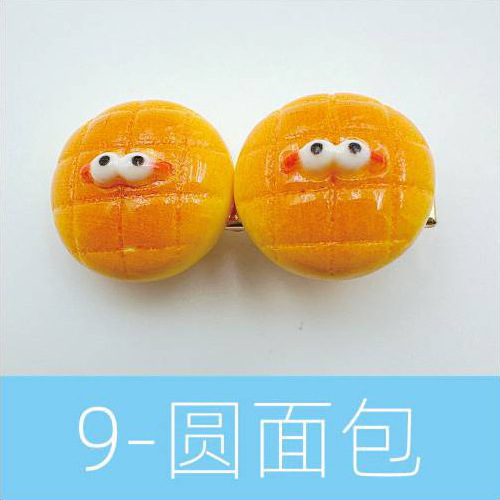 子供用の食べ物とおもちゃの漫画のフルーツヘアピン、かわいい帽子、夜市の1元モデル、卸売ヘアアクセサリー、インターネットセレブのホットモデル|undefined